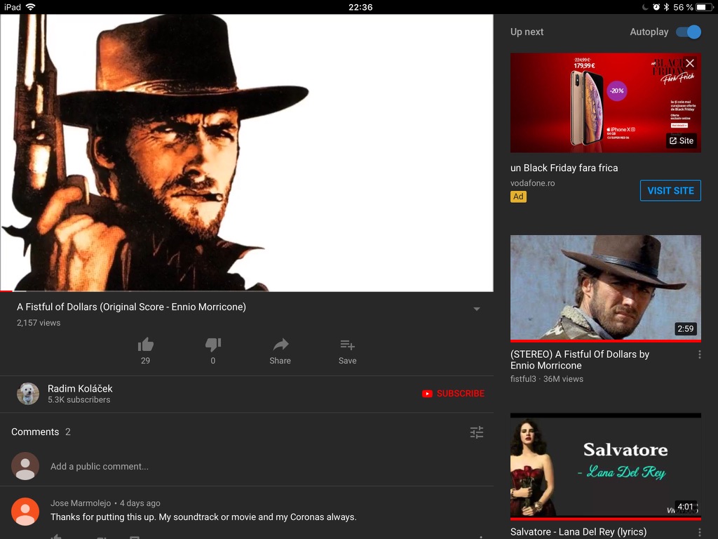 Western film scene