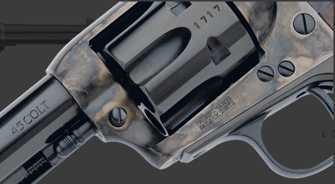 .45 Colt frame detail