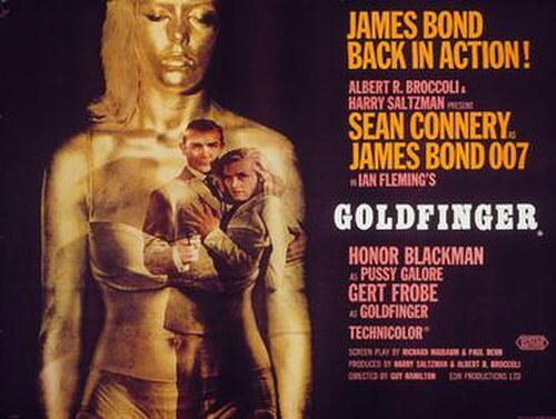Goldfinger poster