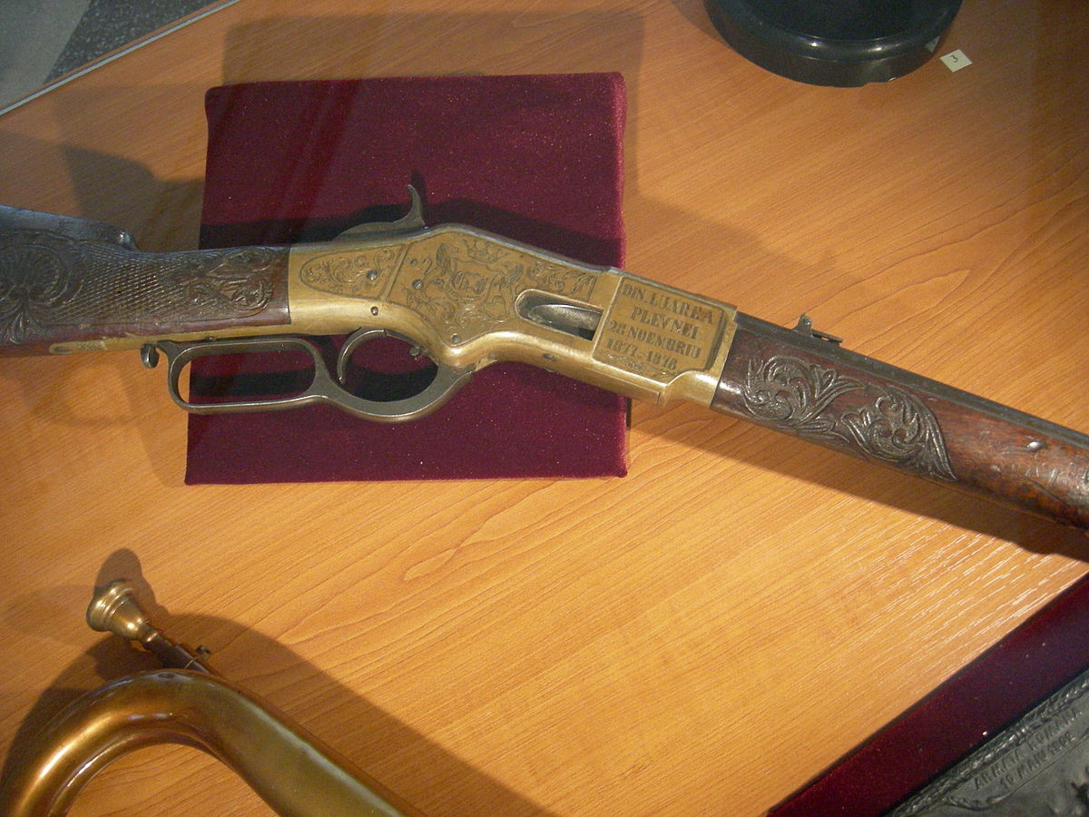 Winchester 1866 Plevna engraved